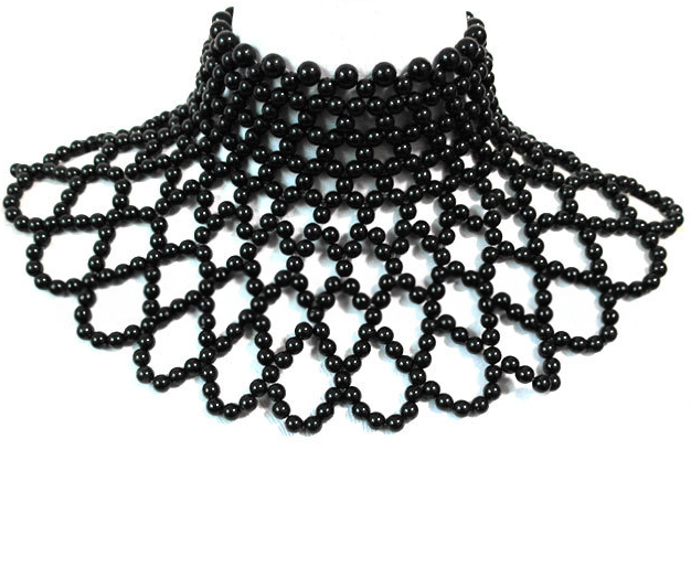Necklace Women Pearl Body Chain Wedding Dress Accessories Necklace Cutout Dress Accessories