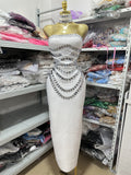 Heavy Embroidery Party Evening Bandage Dress Rhinestone Unique Halter Formal Wear Sexy Fitted Women's Dress