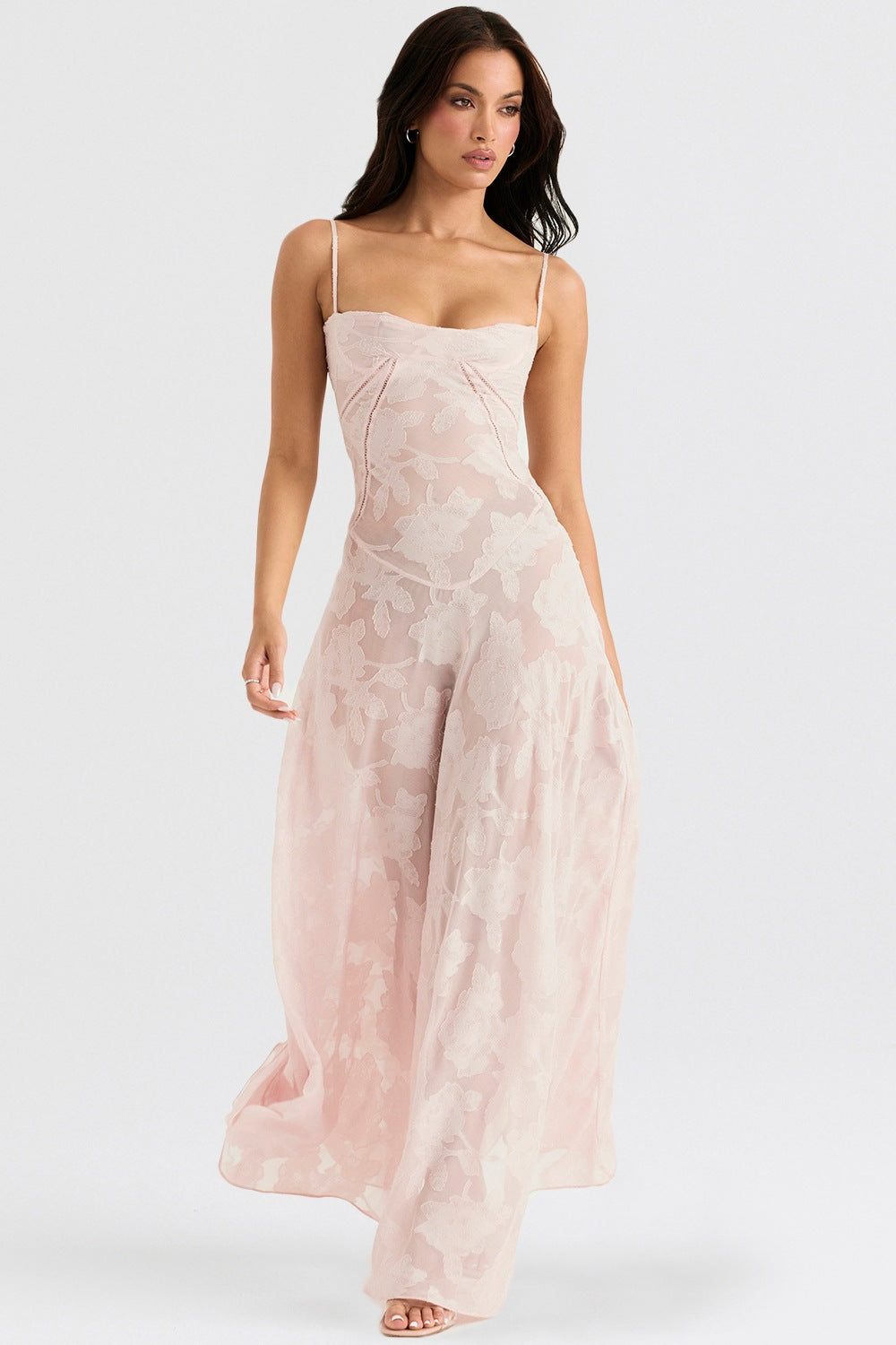 Backless dress sexy square neck dress for women